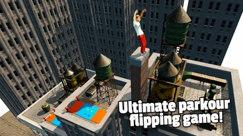 Game parkour terbaik di Android yang terakhir ialah Flip Runner. Game ini cocok buat gamer yang lebih ingin bersantai. Foto: (Google Play Store).