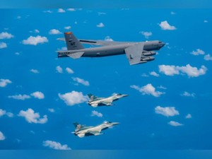 Pesawat Bomber AS B-52 Sratofortress Tiba Perdana di RI, Ini Spesifikasinya