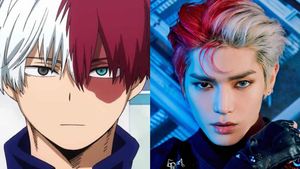 7 Gaya Idol KPop Disebut Mirip Anime, V BTS Hingga Taeyong NCT