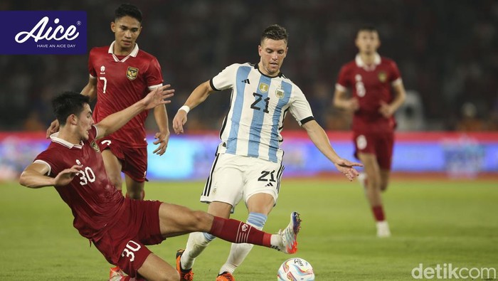 Laga Indonesia vs Argentina di GBK dalam FIFA Match Day, Senin 19 Juni 2023.