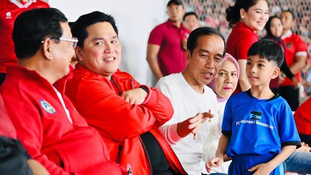 Jan Ethes Temani Jokowi Nonton Timnas Indonesia Vs Argentina