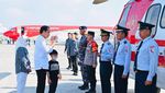 Momen Jan Ethes Temani Jokowi Kunker Naik Helikopter Super Puma TNI