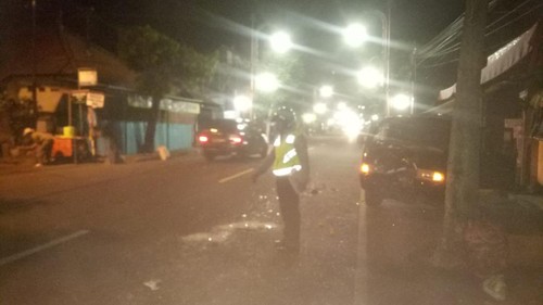 Peristiwa kecelakaan lalu lintas di Jl Mahendradrata Kelurahan Bitera Gianyar, mengakibatkan satu orang meninggal dunia di tempat, Selasa (20/6/2023).