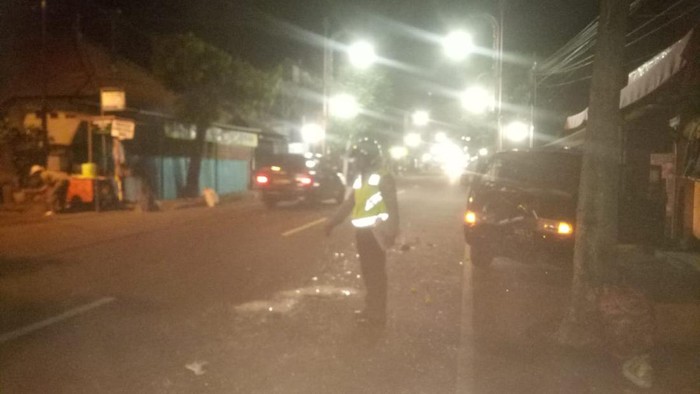 Peristiwa kecelakaan lalu lintas di Jl Mahendradrata Kelurahan Bitera Gianyar, mengakibatkan satu orang meninggal dunia di tempat, Selasa (20/6/2023).