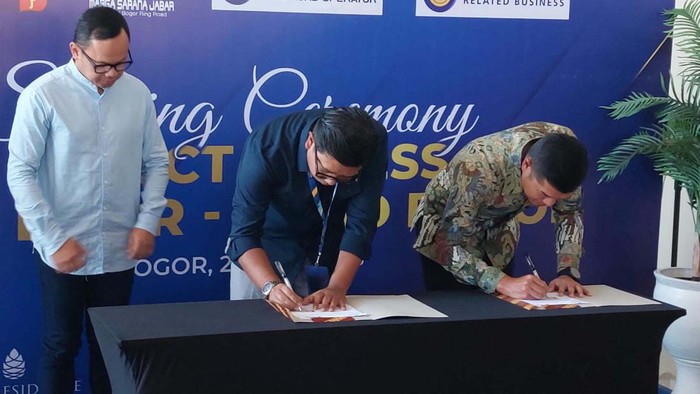 PT Olympic Bangun Persada menggandeng tiga perusahaan. Kerja sama ini untuk meningkatkan kapasitas akses menuju One Central Business District (OCBD) Bogor.