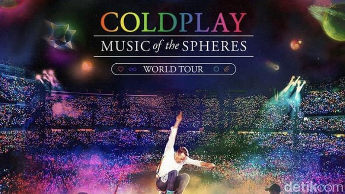 Konser Coldplay di Singapura.