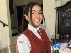 7 Foto Leticia, Putri Sheila Marcia dan Anji yang Baru Lulus SD, Curi Atensi