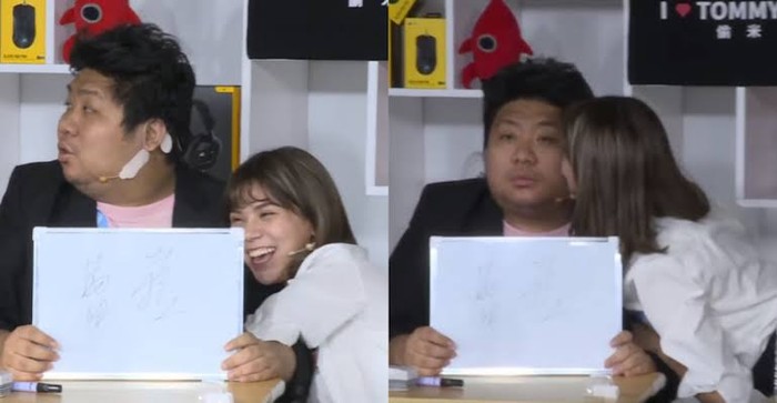 Lyla Ho mencium Dewa Asia