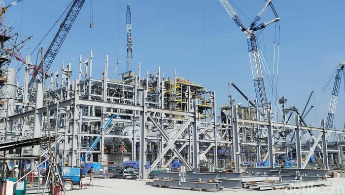 PT Freeport Indonesia mengebut pembangunan smelter pengolahan tembaga di Gresik Jawa Timur. Saat ini progres pengerjaannya sudah mencapai 72%.