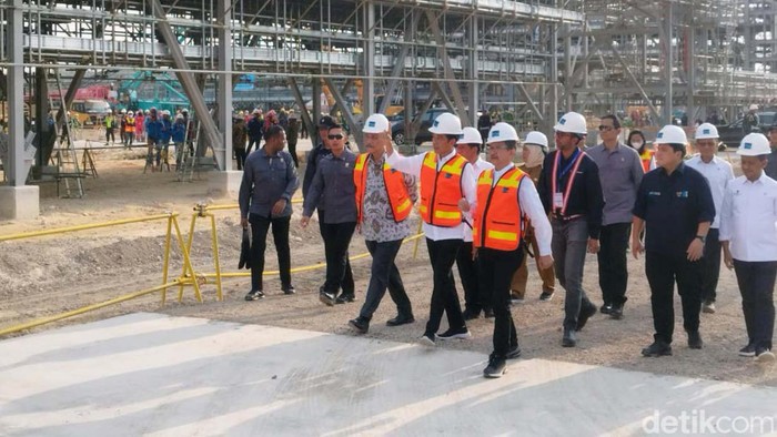 PT Freeport Indonesia mengebut pembangunan smelter pengolahan tembaga di Gresik Jawa Timur. Saat ini progres pengerjaannya sudah mencapai 72%.