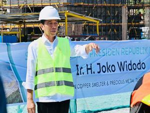 Jokowi Resmikan Smelter Amman Mineral Hari Ini