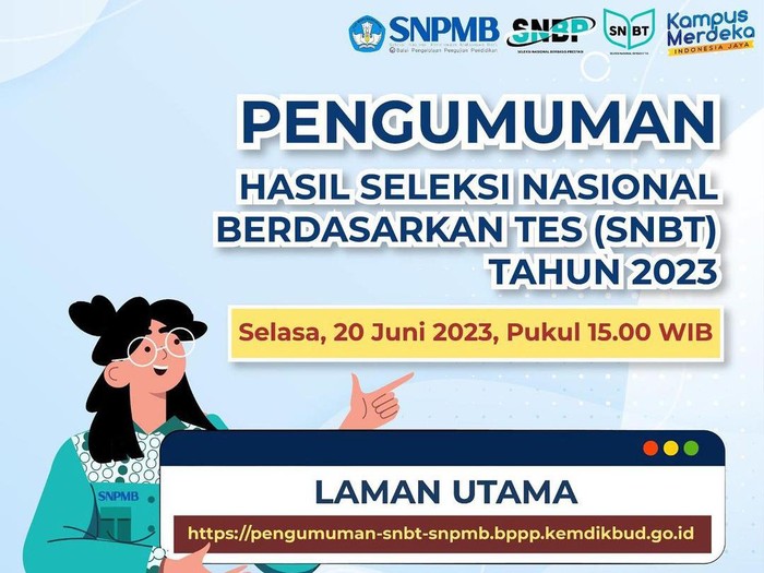 Pengumuman UTBK-SNBT 2023