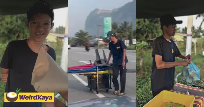Remaja Ini Rela Bangun Jam 3 Pagi Jual Nasi Lemak untuk Bantu Bibinya
