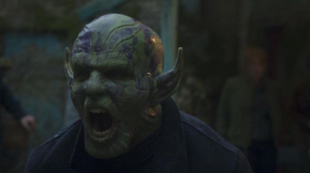 Kingsley Ben-Adir as Rebel Skrull leader Gravik in Marvel Studios' Secret Invasion, exclusively on Disney+. Photo courtesy of Marvel Studios. © 2022 MARVEL.