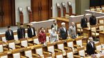 Suasana Rapat Paripurna DPR, Hanya 45 Anggota yang Hadir Fisik