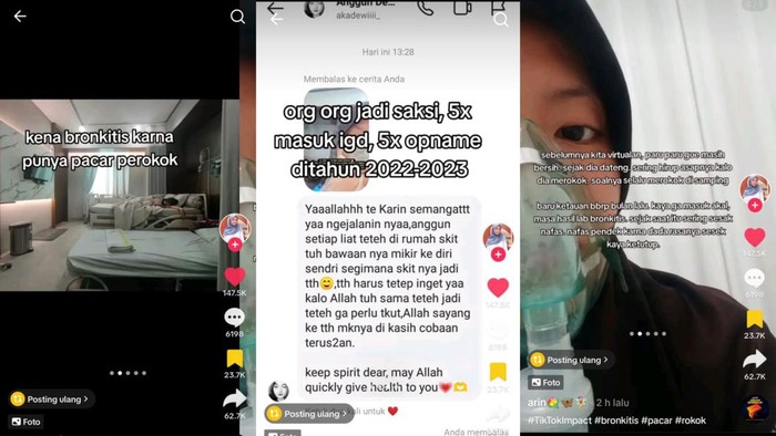 Bronkitis Kronis Wanita Bekasi sampai Opname gegara Pacar Perokok Berat