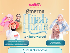 Audisi Emeron Hijab Hunt 2023 Surabaya Digelar di Pakuwon Mall