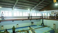 Balai Teknik Sabo juga memiliki vertical sabo training center untuk melakukan pelatihan bidang sabo. Pelatihan ini tidak hanya diikuti oleh engineer Indonesia saja tapi juga dari India, Pakistan, Bangladesh, Filipina, Malaysia, Thailand, dan Papua Nugini. Foto: Dok. Kementerian PUPR