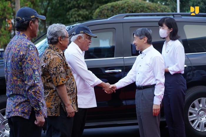 Disambut Menteri Basuki, Kaisar Jepang Naruhito Kunjungi Balai Teknik Sabo di Yogyakarta