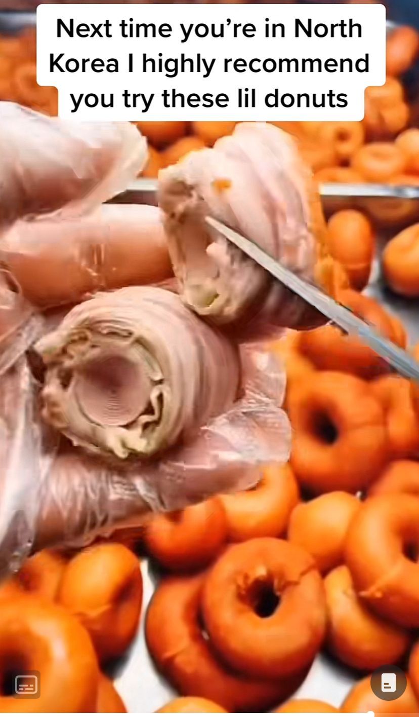 Donat di Korea Utara Ini Dibuat dari Usus Babi Bukan Tepung Terigu