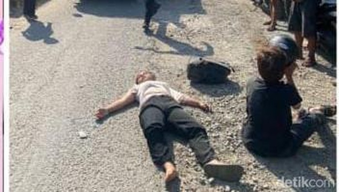 Dua wanita mengalami kecelakaan saat membawa kabur sepeda motor mantan bos mereka di Padang Lawas.