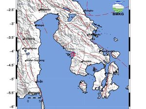 Gempa Bumi Terkini M 2,9 Guncang Kolaka Sultra, Berpusat di Darat