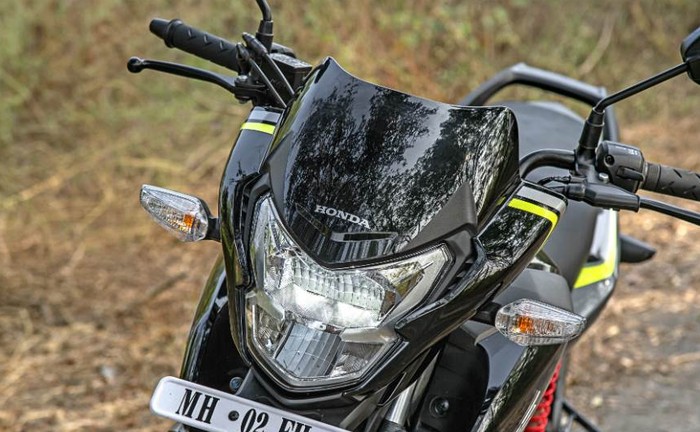 Honda Shine 125 baru di India.