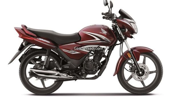 Honda Shine 125 baru di India.