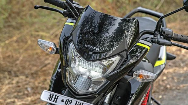 Honda Shine 125 baru di India.