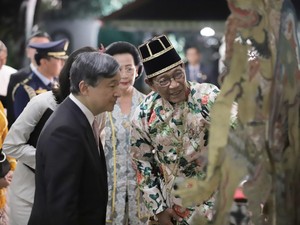 Saat Kaisar Naruhito Napak Tilas di Keraton Jogja