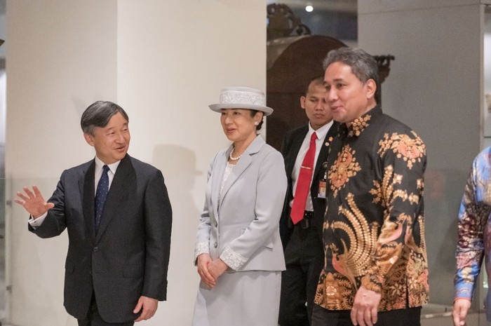Kaisar Jepang Naruhito & Permaisuri Jelajah Museum Nasional