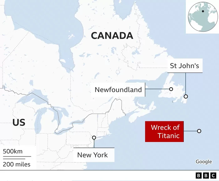 Kapal selam wisata Titanic