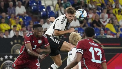 Laga Persahabatan, Jerman Kalah dari Kolombia di Kandang Sendiri
