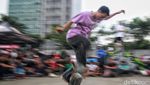 Melihat Aksi Ciamik Skateboarder Jakarta