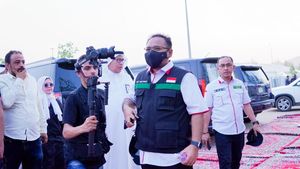Potret Menag Yaqut Tinjau Fasilitas di Arafah Jelang Puncak Ibadah Haji