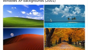 Background Windows XP ini sudah ada sejak 2001. Nggak terasa sekarang sudah tahun 2023. Foto: NostalgiaFolder via Bored Panda
