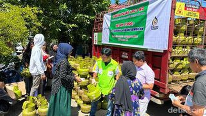 Operasi pasar LPG 3 kg di Sumbar.