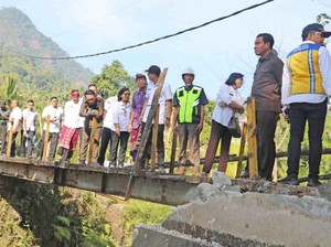 Jembatan Tembau Ceking Buleleng Mulai Dikerjakan, Telan Anggaran Rp 1,9 M