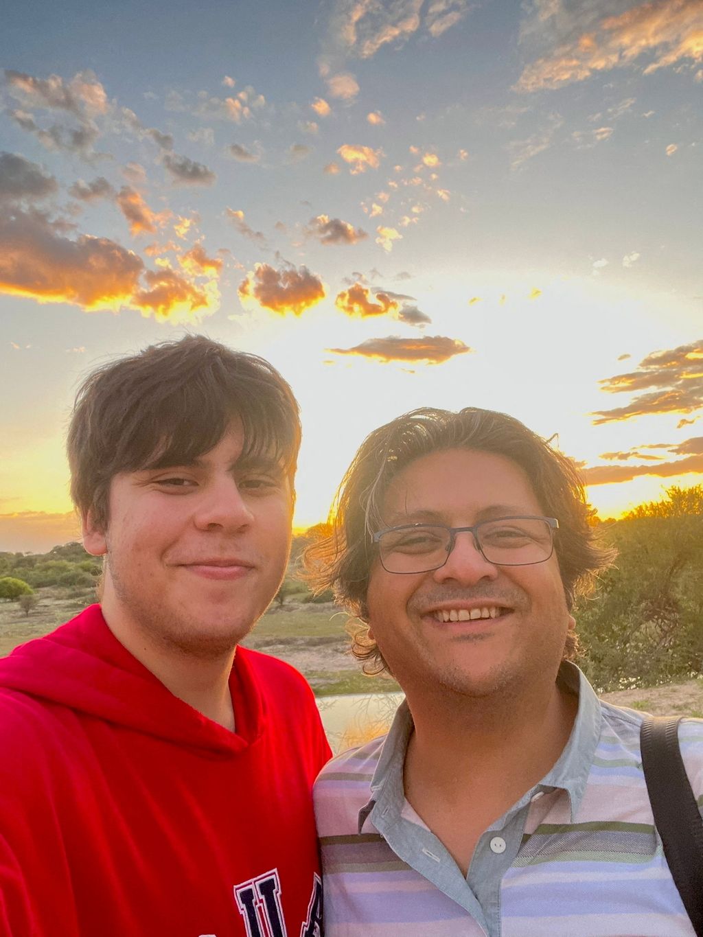 Vice-Chairman of Engro Corporation Limited Shahzada Dawood, who is said to be among the passengers onboard the submarine that went missing on trip to the Titanic wreckage is seen with his son Suleman Dawood in this undated handout picture. Courtesy of Engro Corporation Limited/via REUTERS  THIS IMAGE HAS BEEN SUPPLIED BY A THIRD PARTY. MANDATORY CREDIT. NO RESALES. NO ARCHIVES