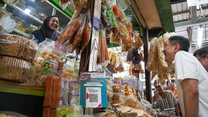 QR Code di Pasar