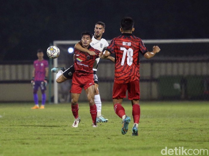 Rans Nusantara berhasil kalahkan Persija Jakarta di Stadion PTIK, Jakarta, Rabu (21/6/2023). Mereka menang 2-1.