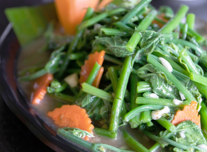 Resep Tumis Daun Labu Saus Tiram