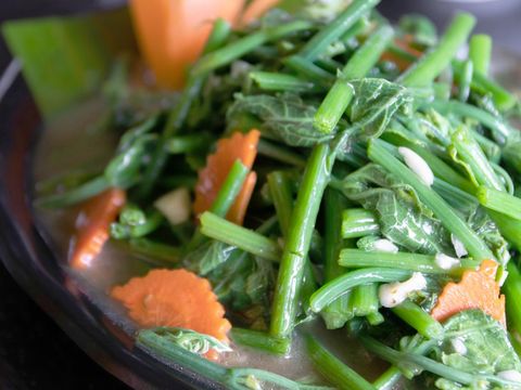 Resep Tumis Daun Labu Saus Tiram