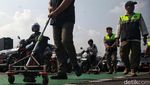 Satpol PP Modifikasi Speaker Jadi Alat Penyapu Ranjau Paku
