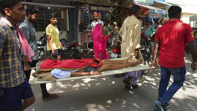 Potret Pasien Membludak di RS India Dipicu Gelombang Panas Ekstrem