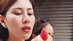 Seru! Syahnaz Sadiqah Jajan Yakitori hingga Sushi di Jepang