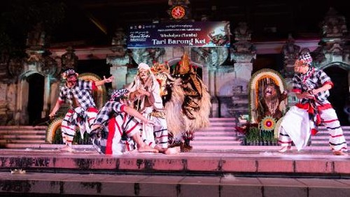 Tari Barong Ket di Pesta Kesenian Bali (PKB) ke-45 2023. (Pemprov Bali)