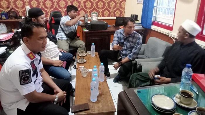 Ustaz yang tertangkap bawa sabu saat mau ngajar di Lapas Banyuwangi.