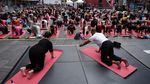 Semarak Hari Yoga Sedunia di New York