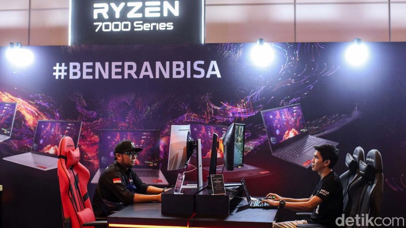 AMD Ryzen™ 7000 Series Processors terbaru diluncurkan ke pasar Indonesia. AMD Ryzen 7000 menghadirkan kekuatan gaming performa tinggi ke platform mobile.
